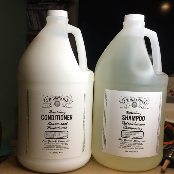 j.R Watkins Bath Jr Watkins Shampoo Conditioner Set Gallon Each